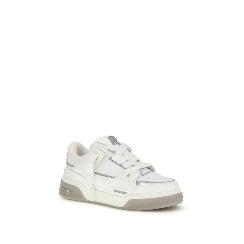 Represent Weiße Bos Taurus Kalbsleder Athletic Sneaker