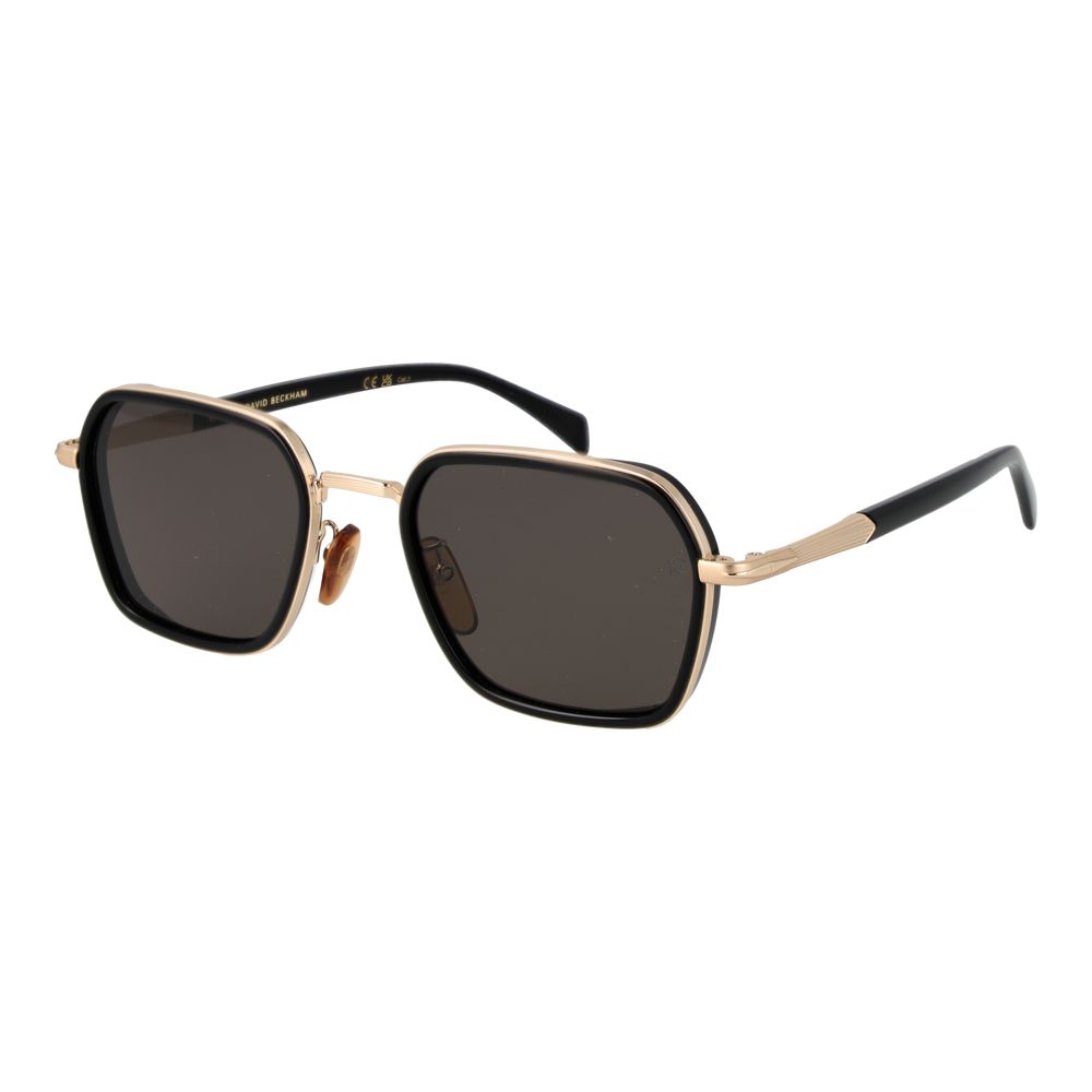 David Beckham Sonnenbrille aus Goldmetall