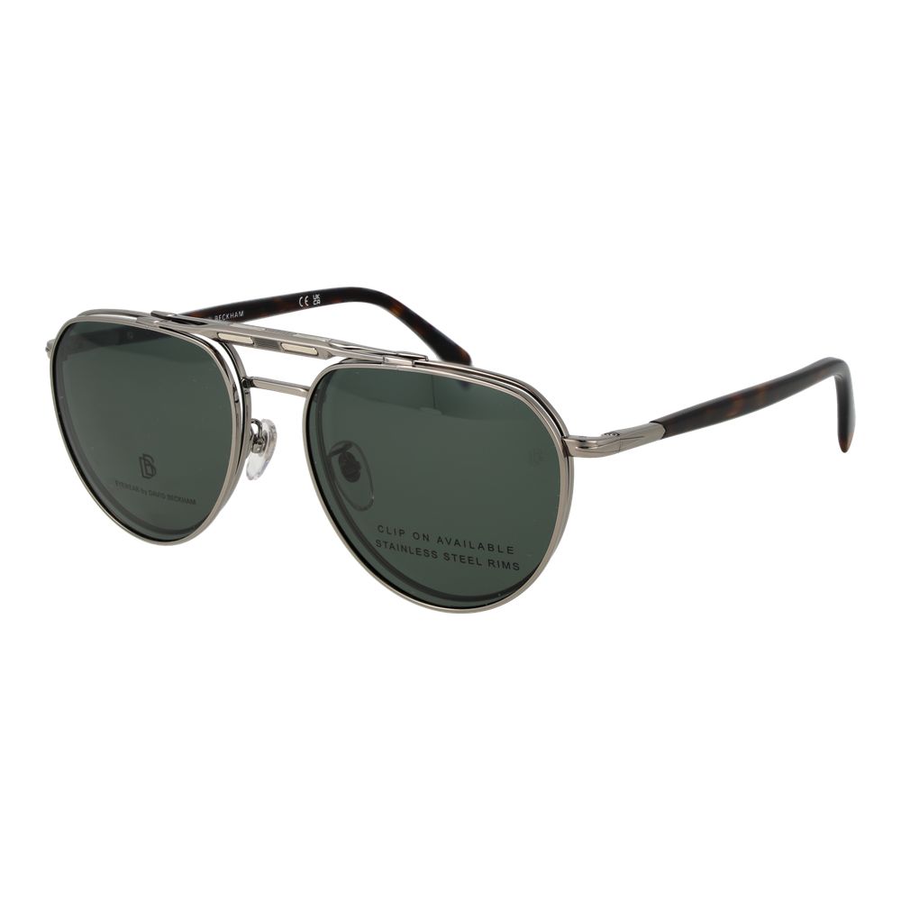 David Beckham Brille aus silbernem Metall (Fassung)