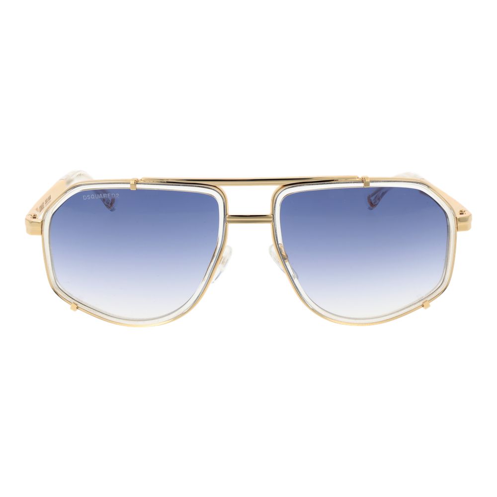 Dsquared² Sonnenbrille aus Goldmetall