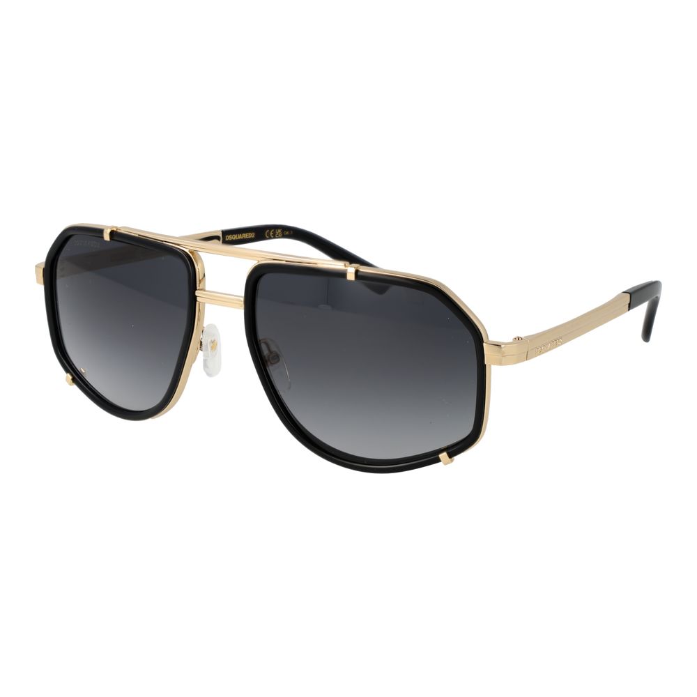 Dsquared² Schwarze Sonnenbrille aus Metall