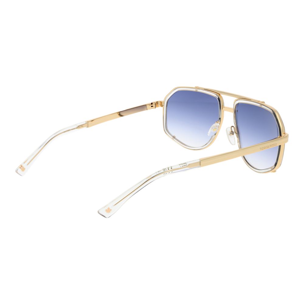 Dsquared² Sonnenbrille aus Goldmetall
