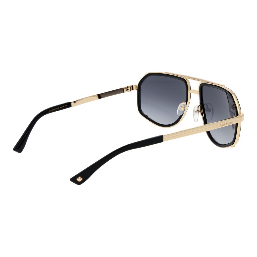 Dsquared² Schwarze Sonnenbrille aus Metall