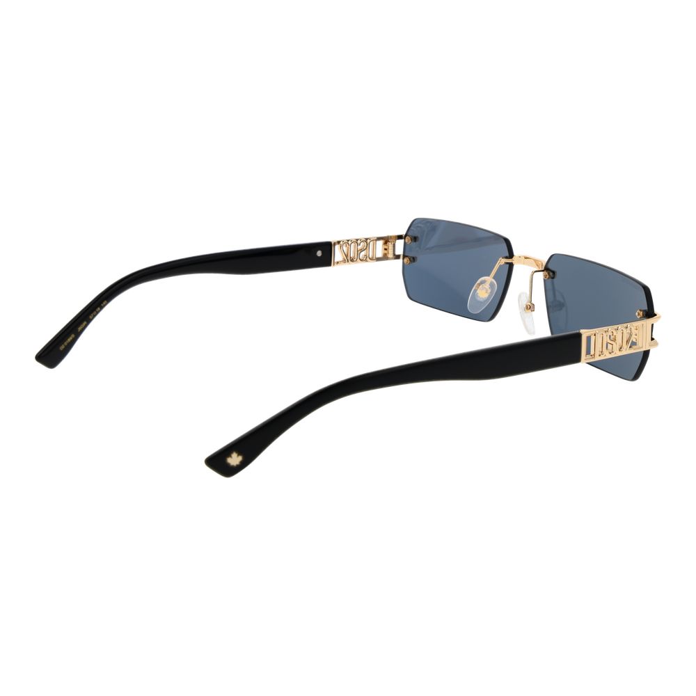 Dsquared² Sonnenbrille aus Goldmetall
