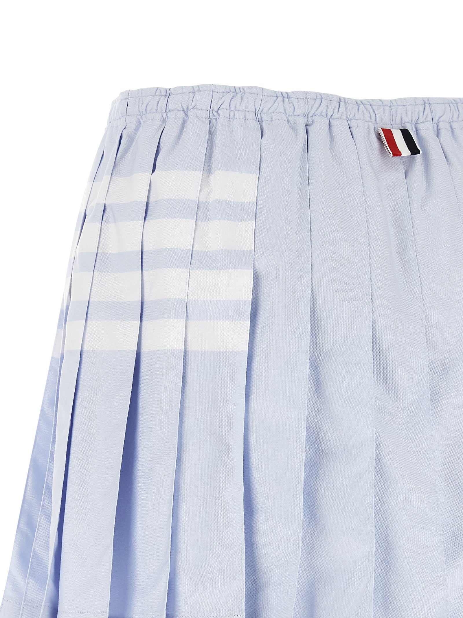 Thom Browne Blauer Baumwoll-Maxirock