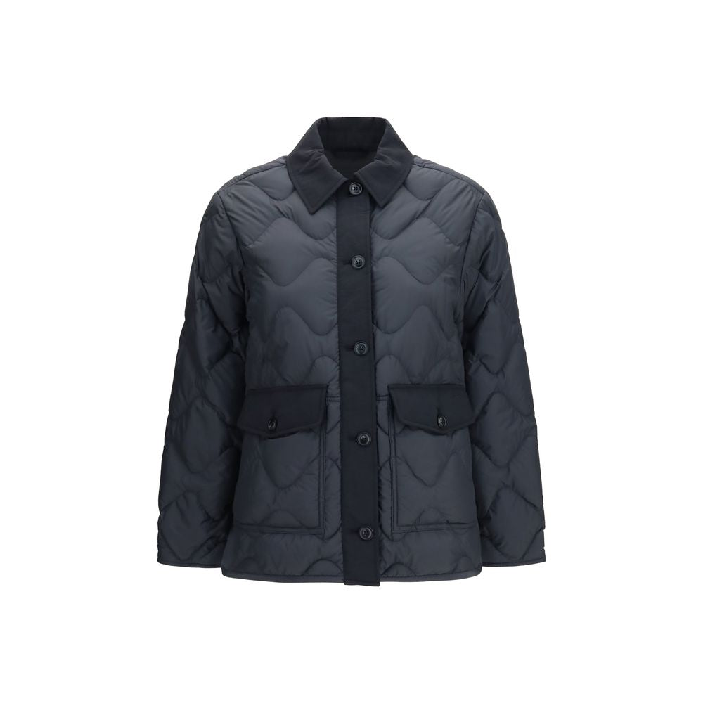 Woolrich Graue Shell-Jacke aus Polyester