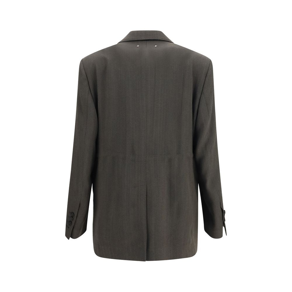 Golden Goose Zweifarbiger Blazer aus Viskose