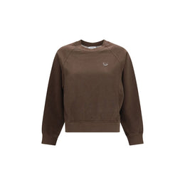 Maison Kitsuné Brauner Baumwoll-Sweatshirt
