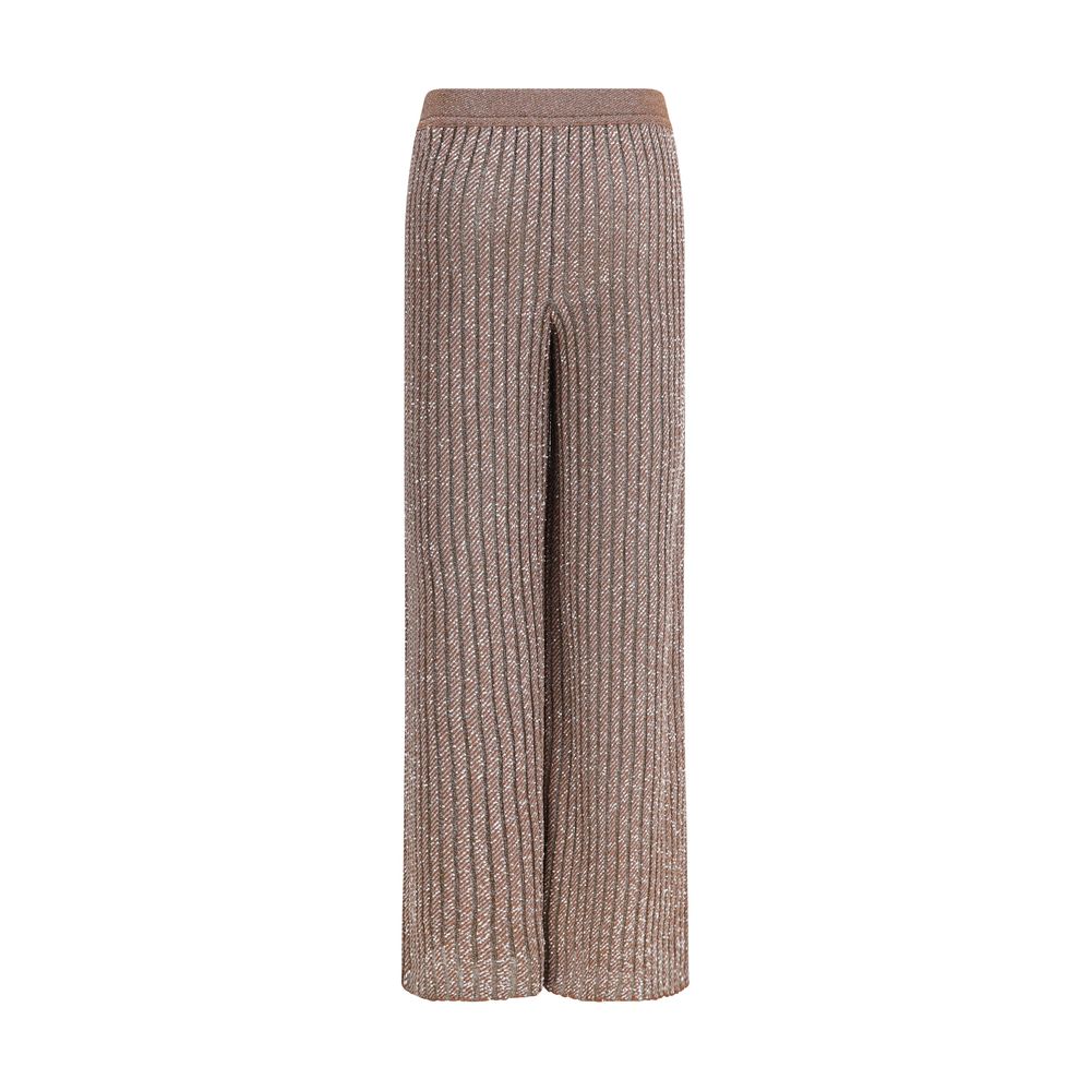 Missoni Braune Viskose-Freizeithose