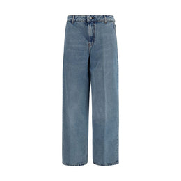 Ami Paris Blaue Baumwolljeans Denim