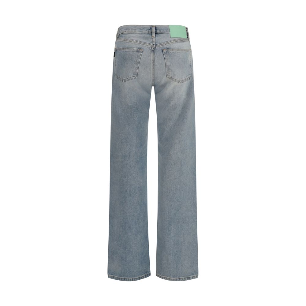 Haikure Blaue Jeans aus Baumwolle im geraden Schnitt