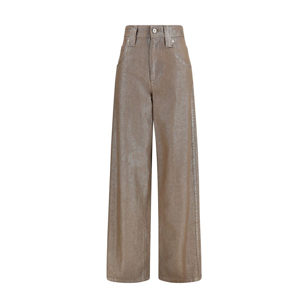 Brunello Cucinelli Beige Baumwolljeans Denim