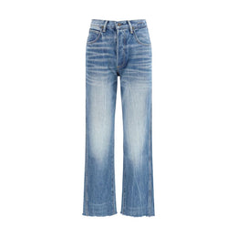 Tom Ford Blaue Bootcut-Jeans aus Baumwolle