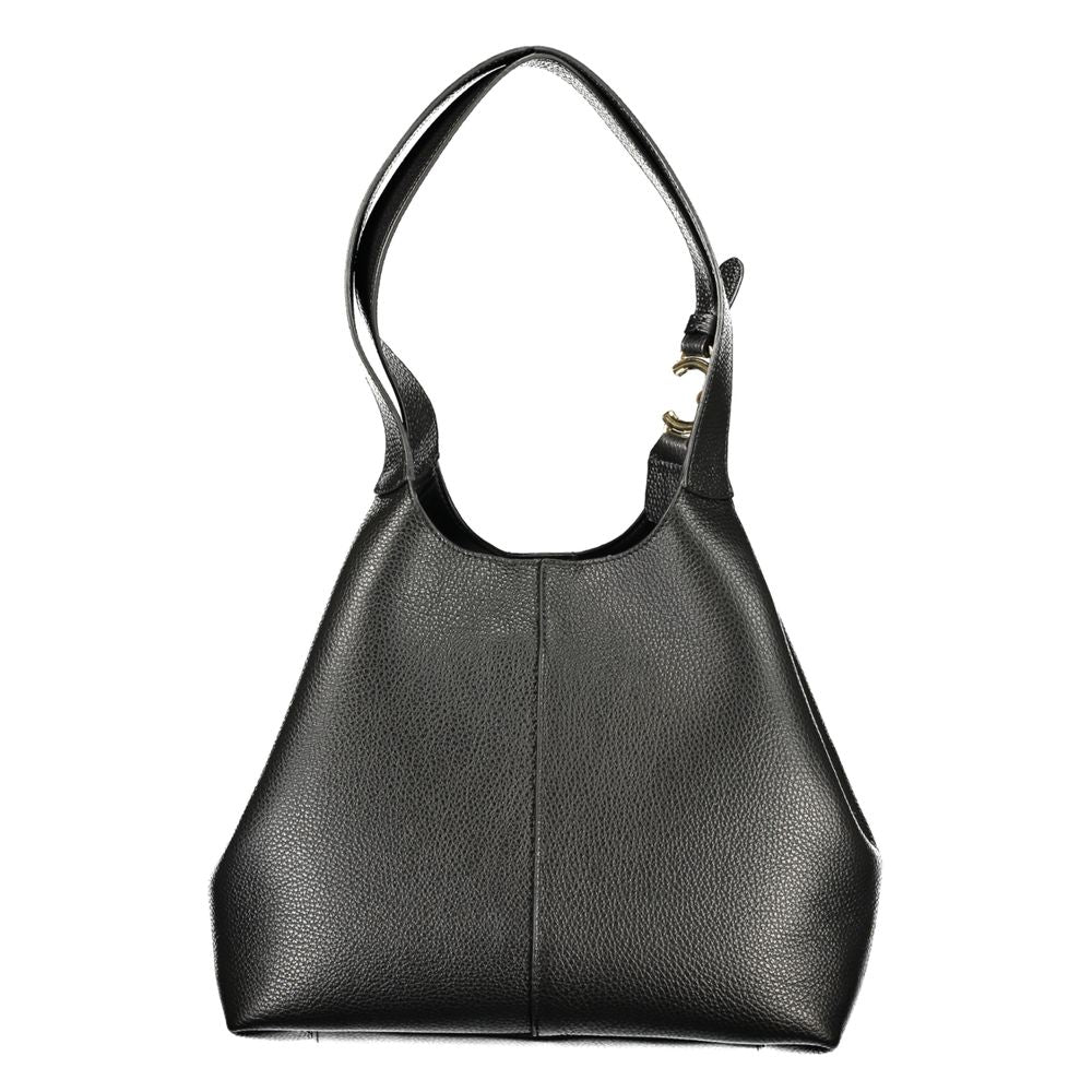 Coccinelle Schwarze Lederhandtasche