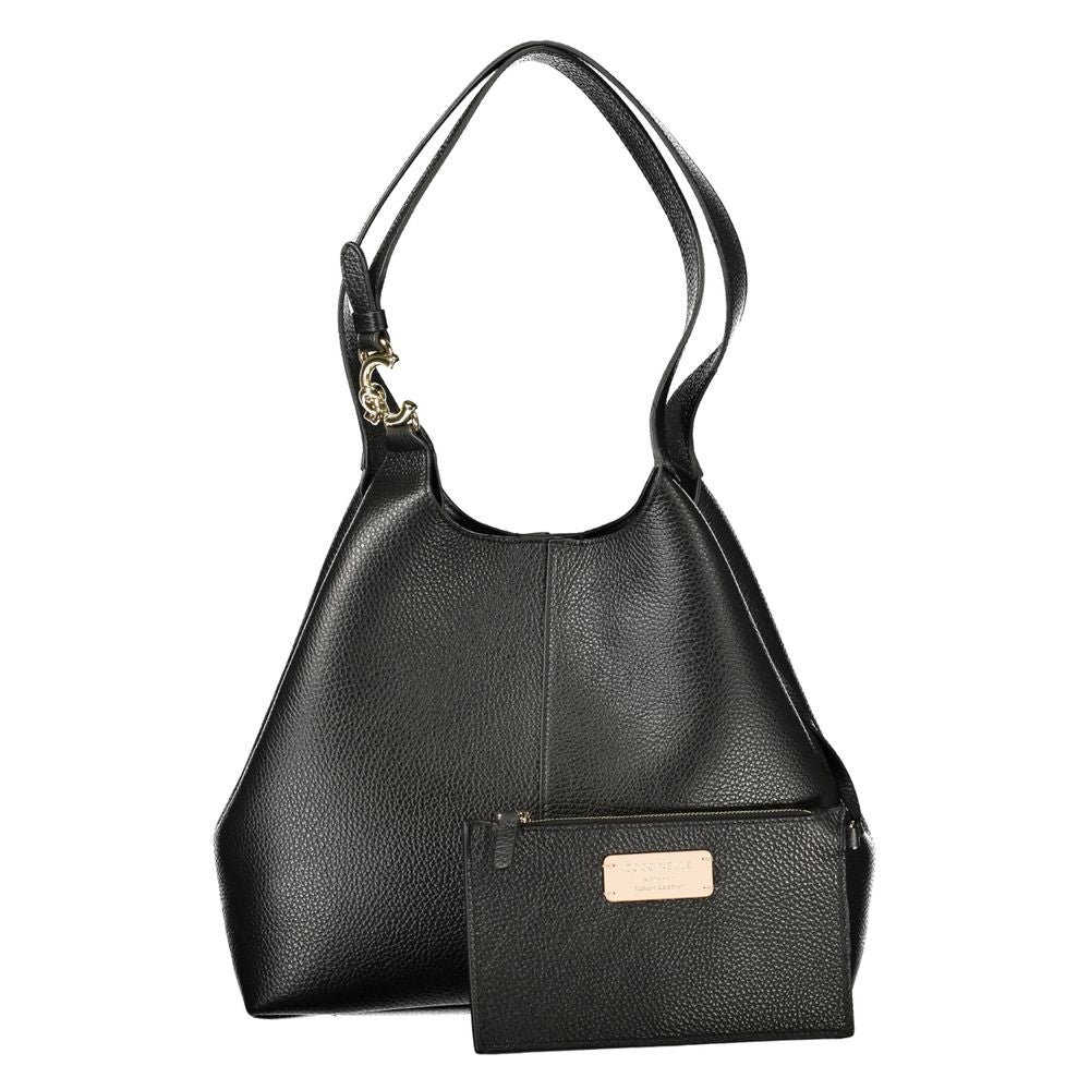 Coccinelle Schwarze Lederhandtasche