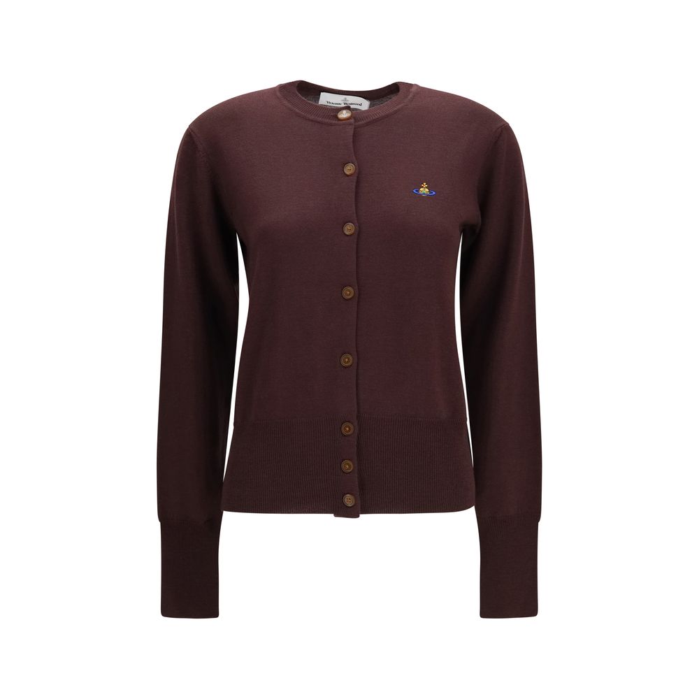 Vivienne Westwood Lila Woll Cardigan Oves Aries