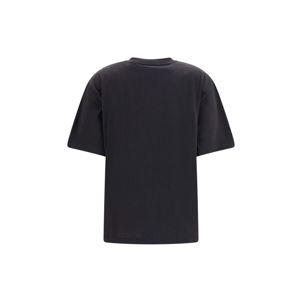 Ganni Grauer Baumwollpullover