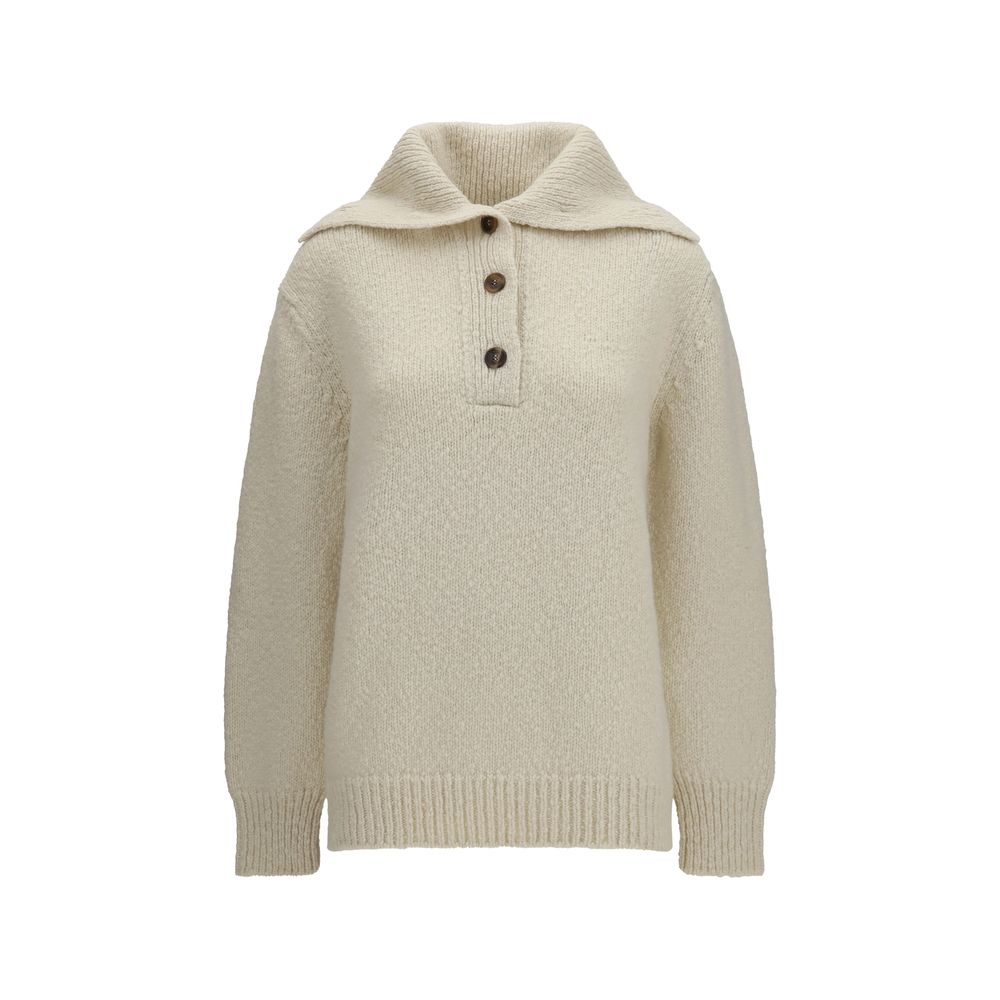 Malo Beige Kaschmir-Sweatshirt