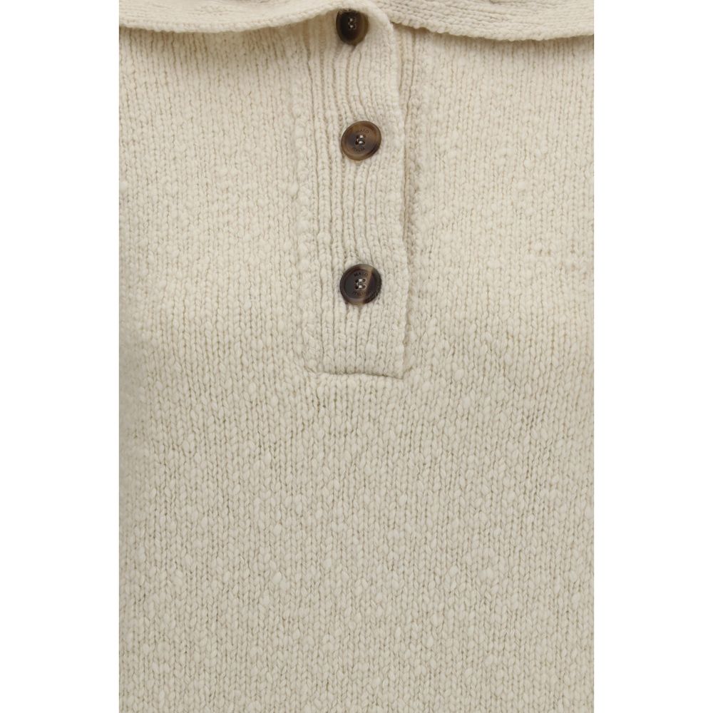 Malo Beige Kaschmir-Sweatshirt