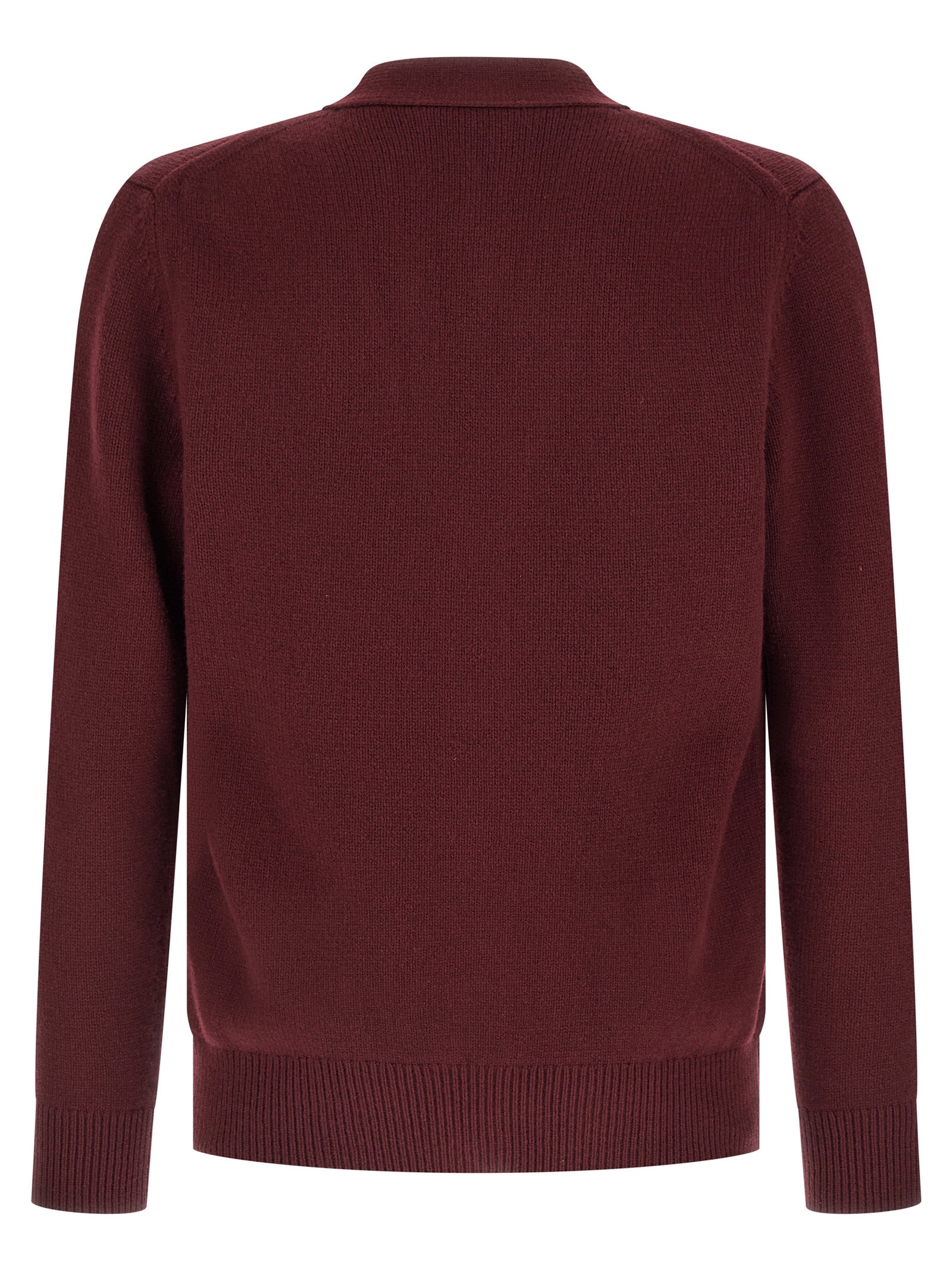 Gucci Kaschmir-Strickjacke in Bordeaux