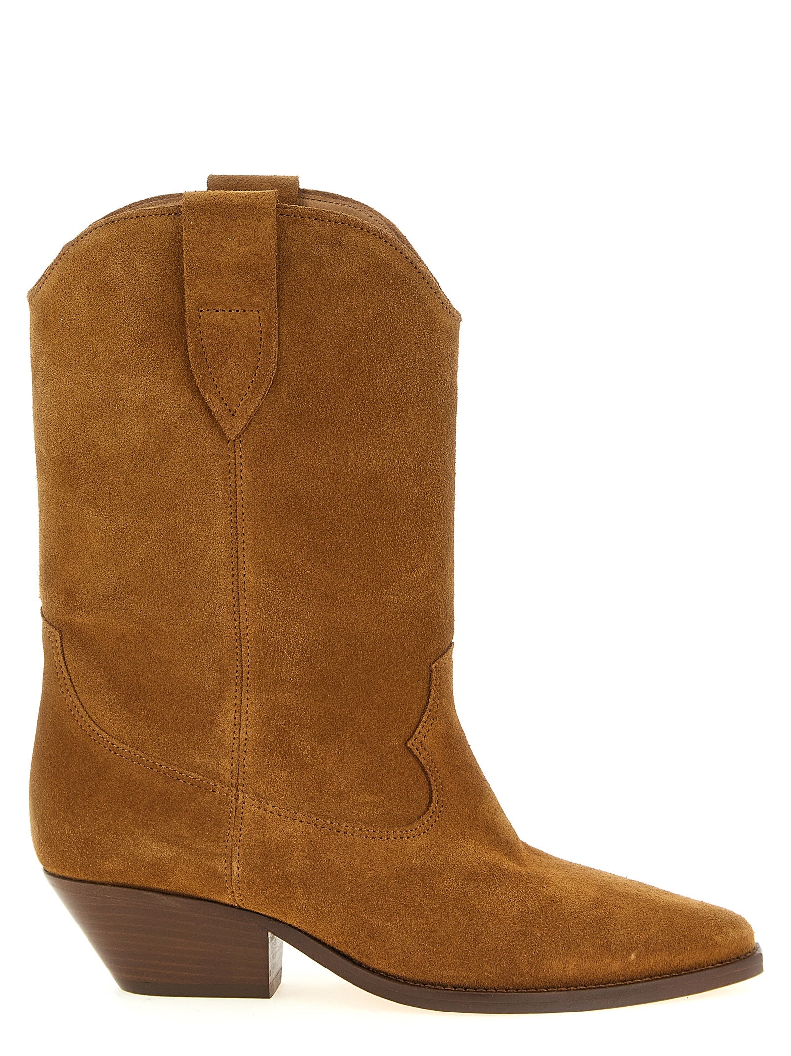 Isabel Marant Braune Chelsea Boots aus Rindsleder