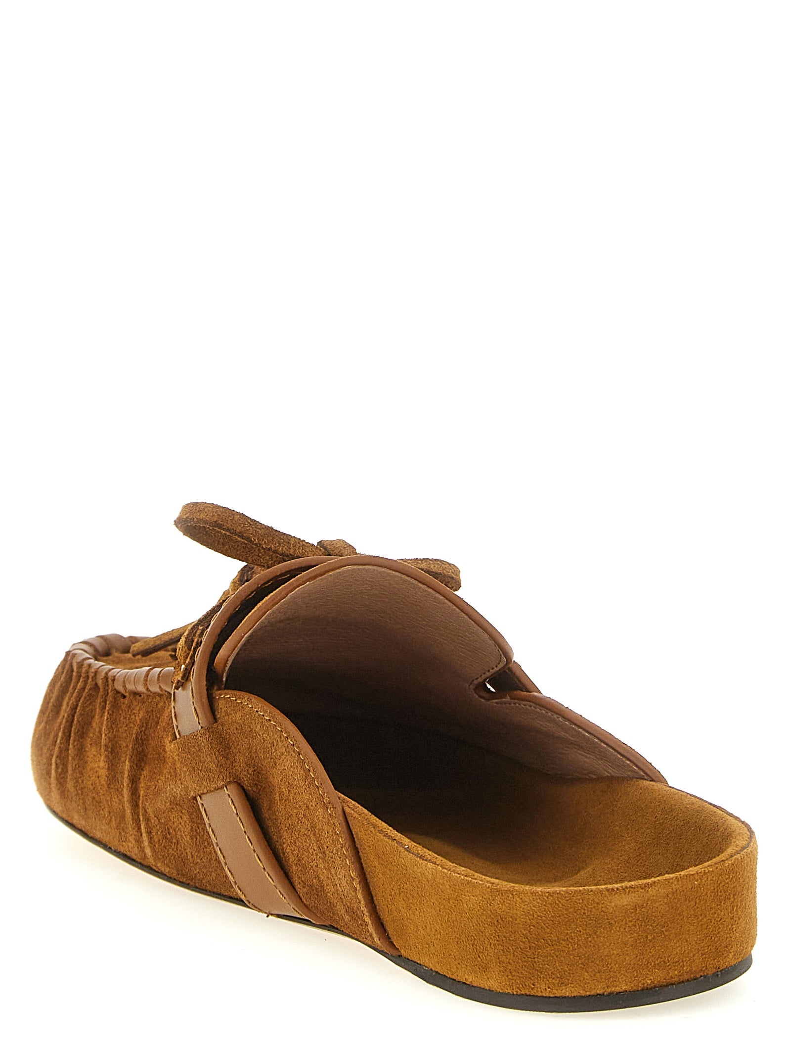 Isabel Marant Braune Loafer aus Rindsleder zum Hineinschlüpfen