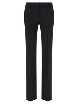 Ermanno Scervino Schwarze Viskose-Anzughose