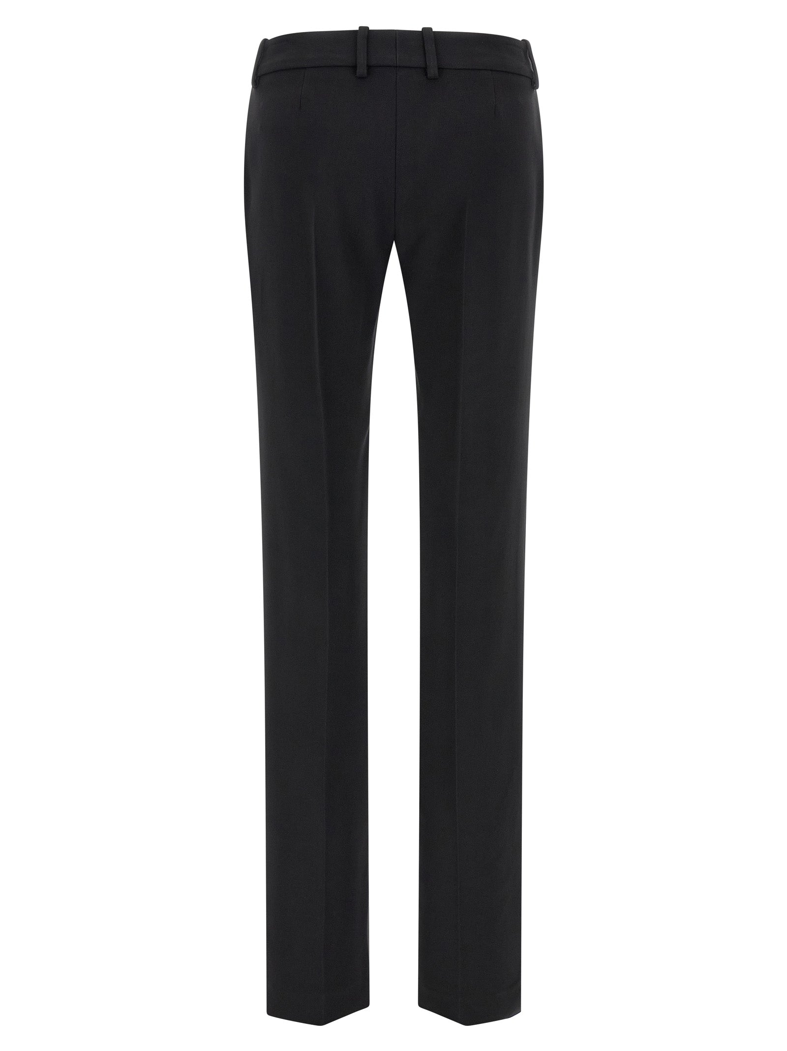 Ermanno Scervino Schwarze Viskose-Anzughose