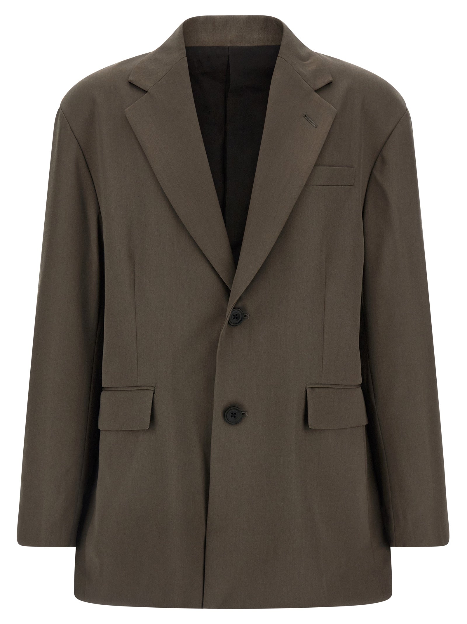 SSSTEIN Brauner Wollblazer