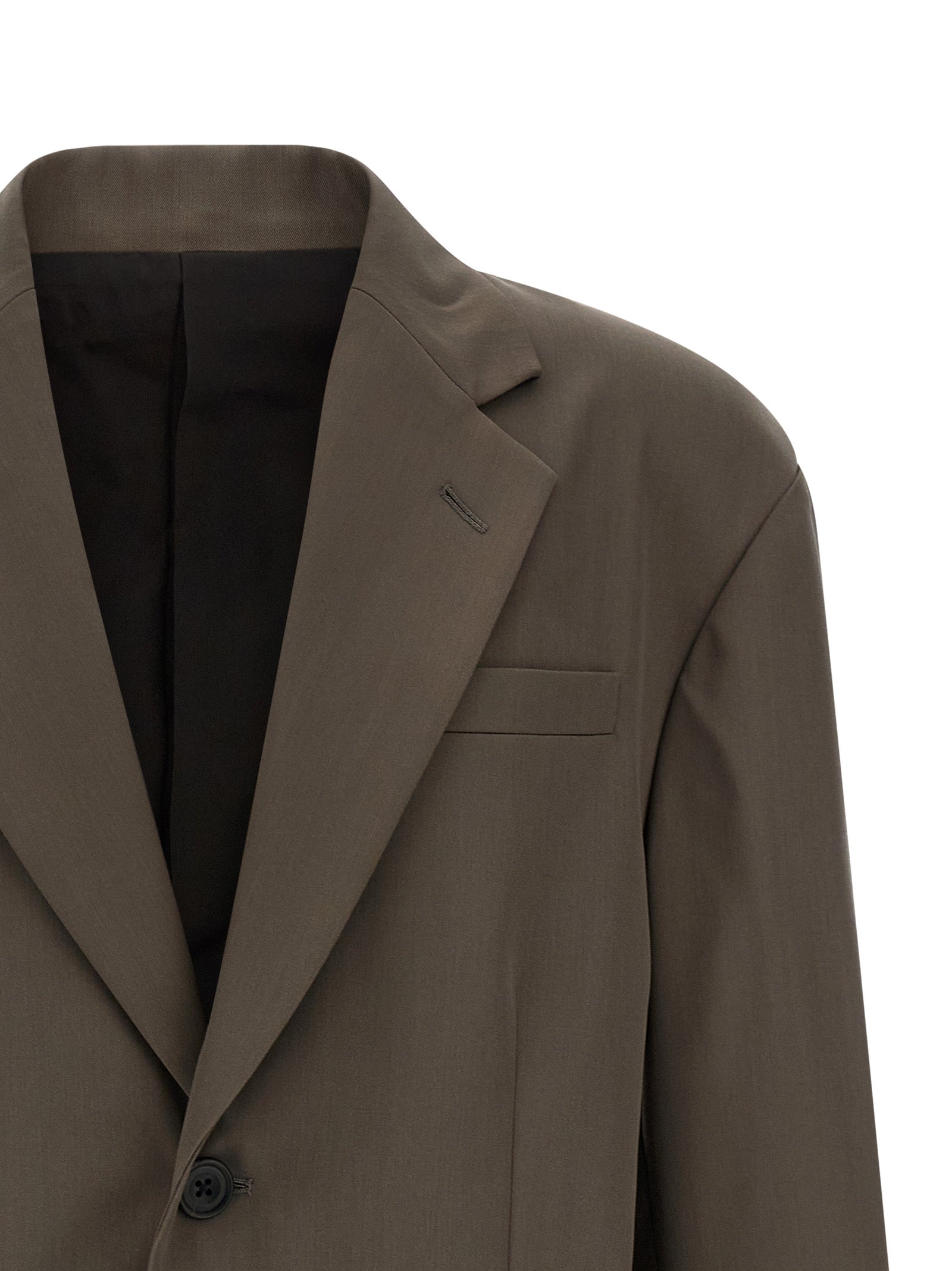 SSSTEIN Brauner Wollblazer