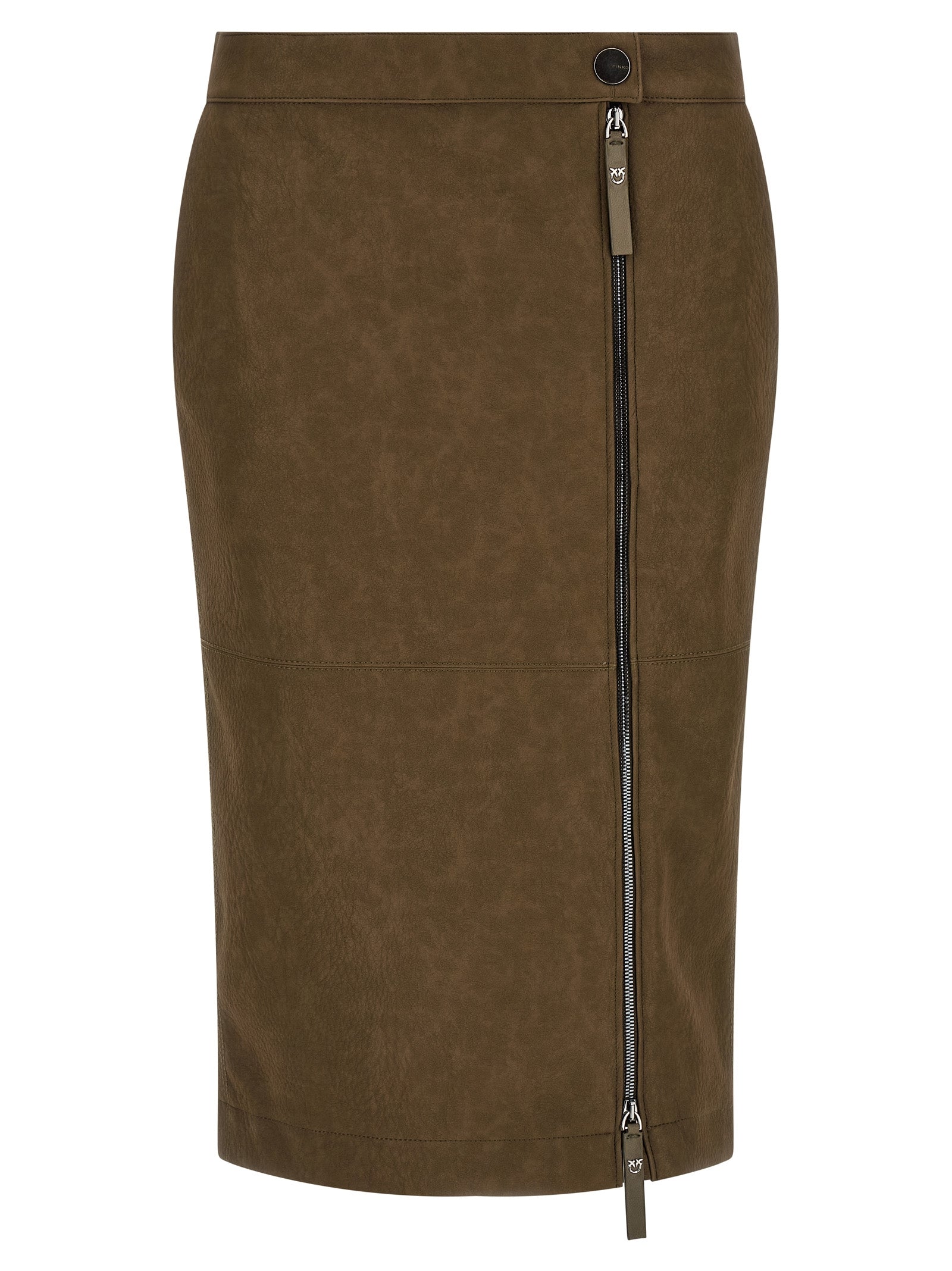 PINKO Brauner Midirock aus Viskose