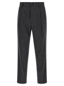 Department 5 Graue Woll-Freizeithose