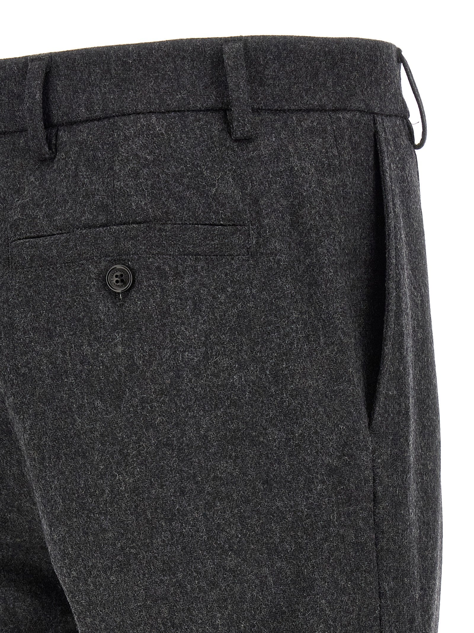 Department 5 Graue Woll-Freizeithose