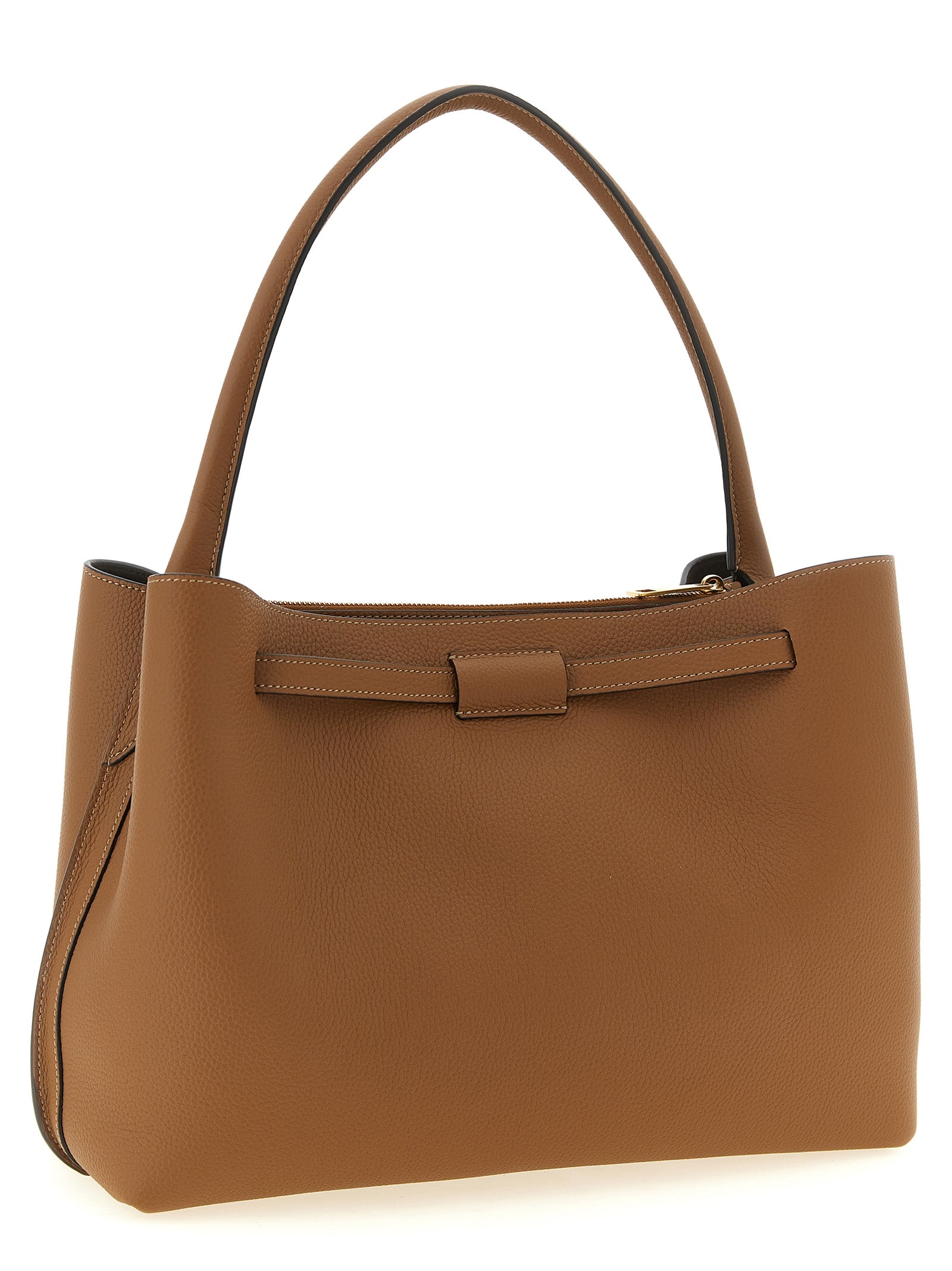 Tod's Braune Kalbsleder-Handtasche
