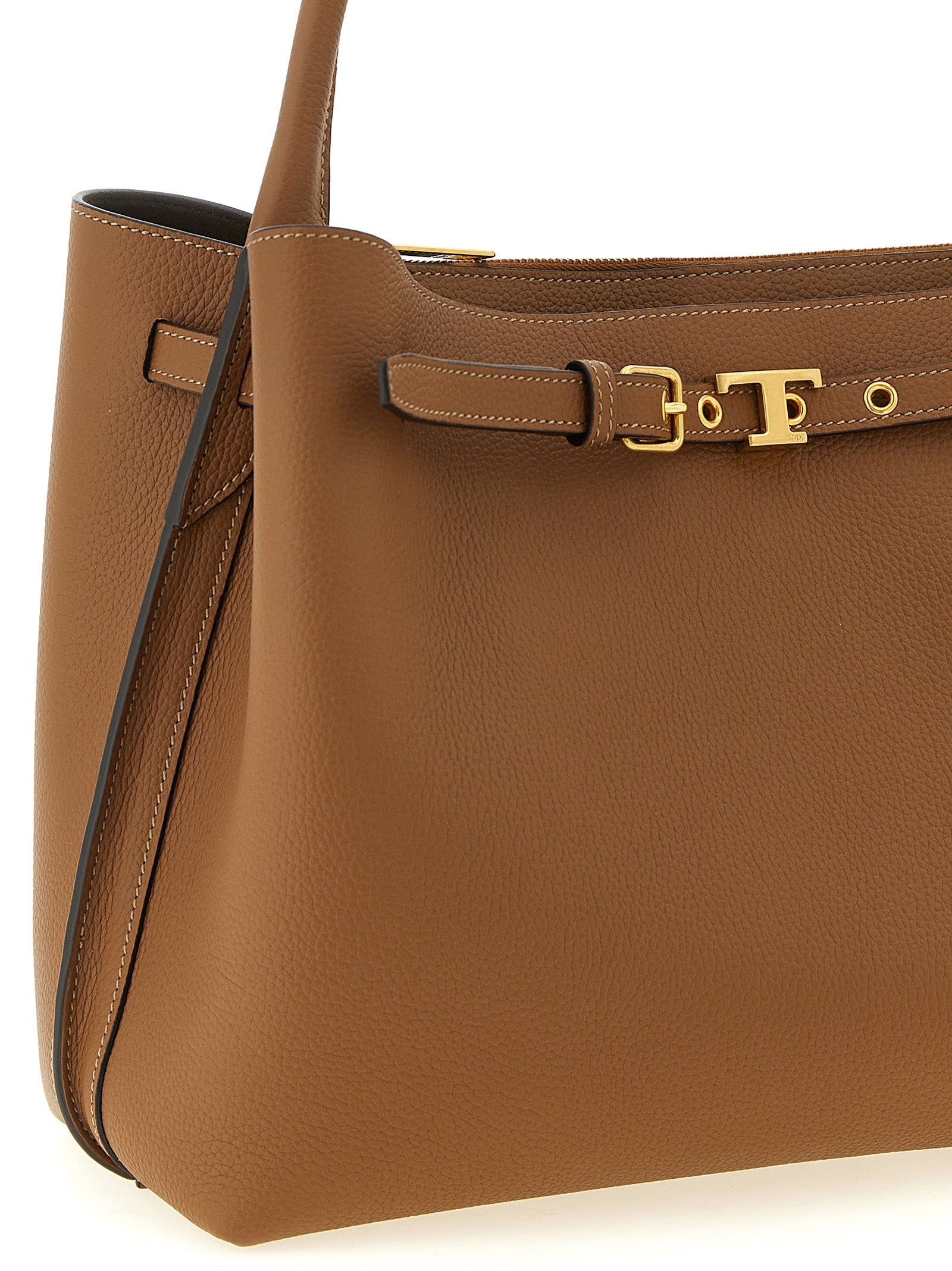 Tod's Braune Kalbsleder-Handtasche