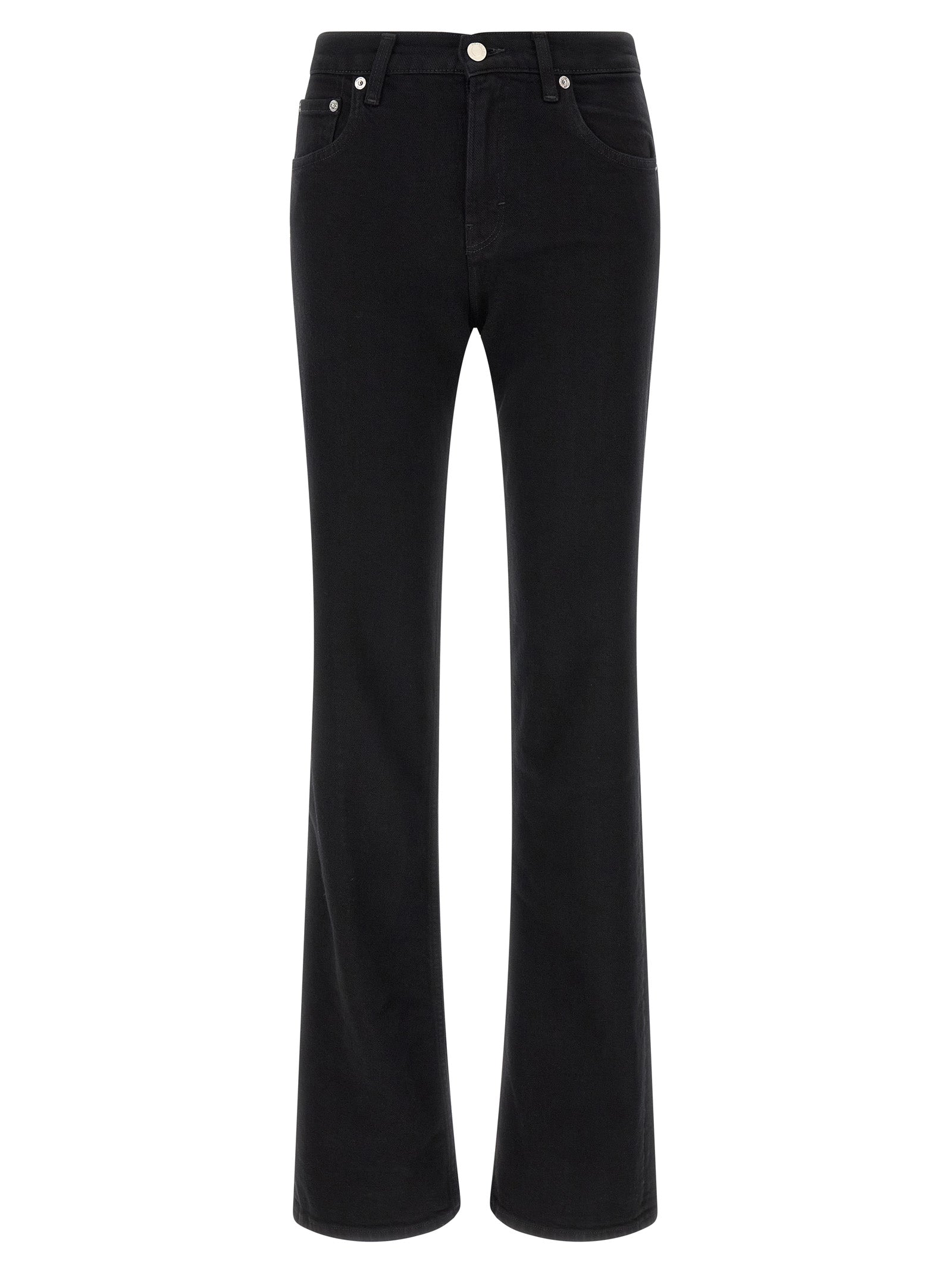 Haikure Schwarze Baumwoll-Schlagjeans