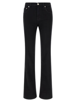 Haikure Schwarze Baumwoll-Schlagjeans