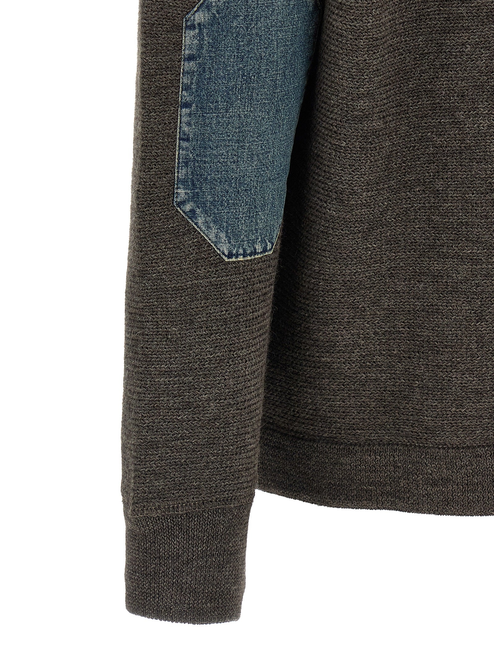 Maison Margiela Grauer Wollcardigan