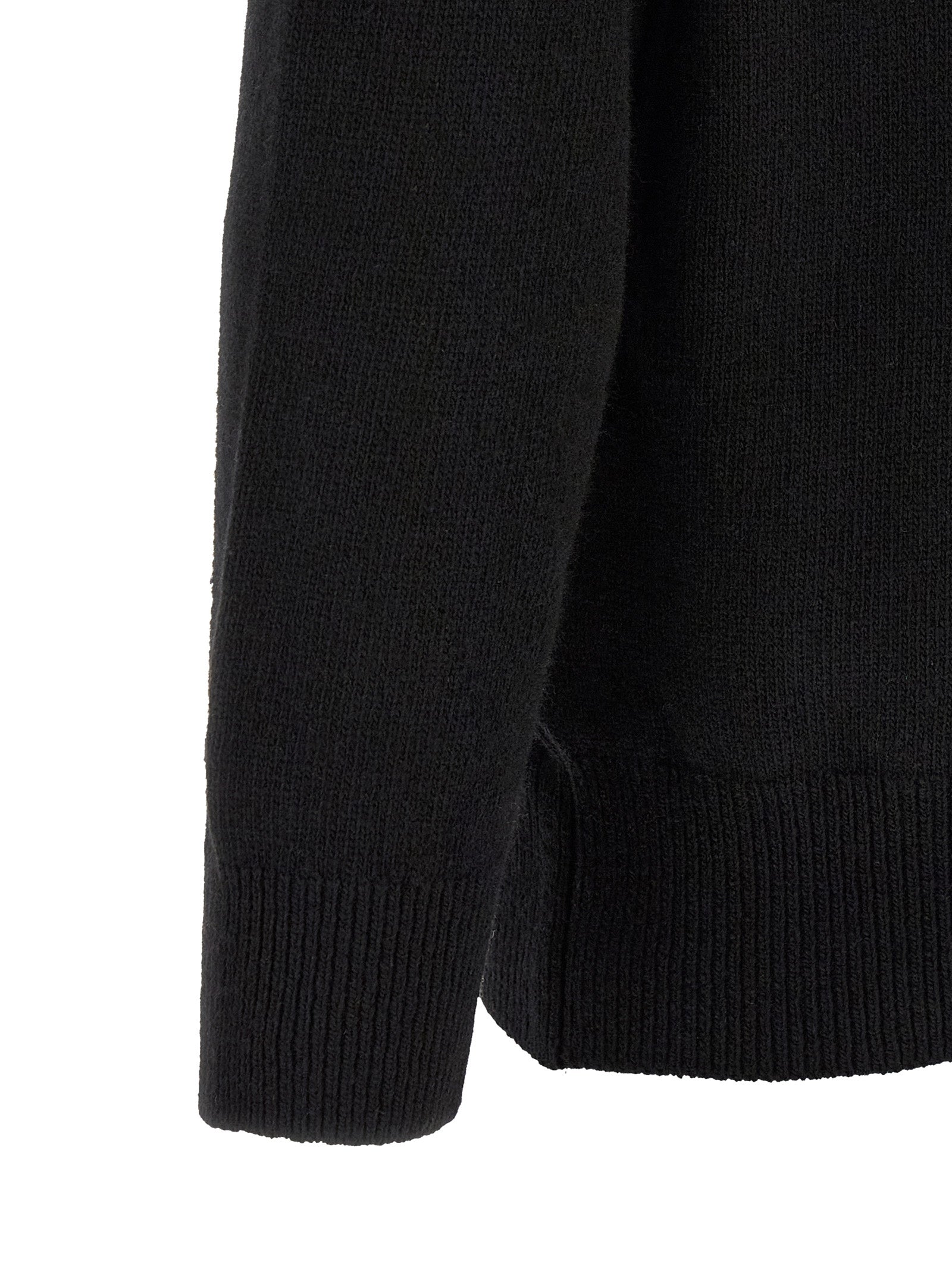 C.P. Company Schwarzer Wollcardigan