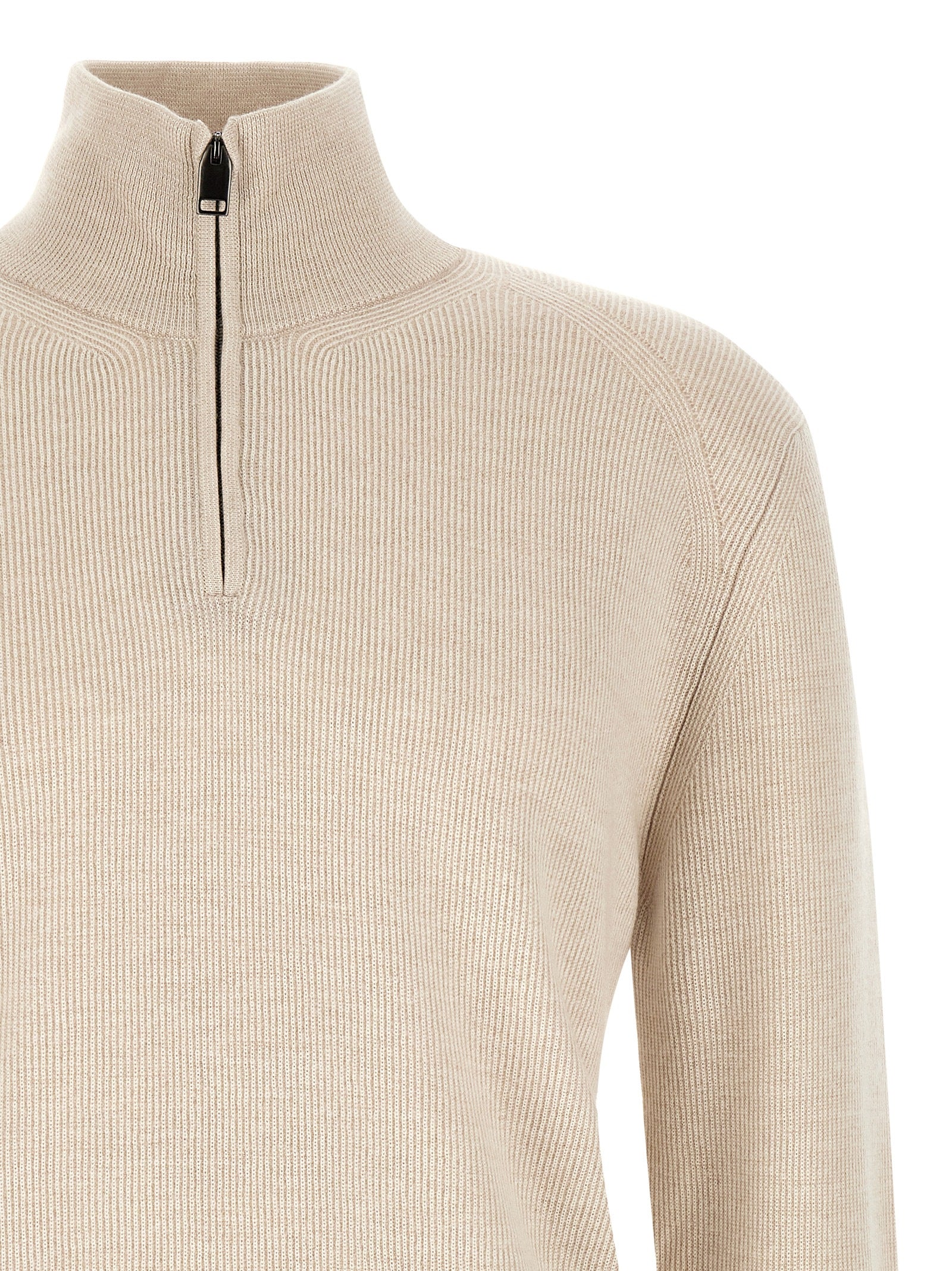 Brioni Beige Kaschmir-Sweatshirt