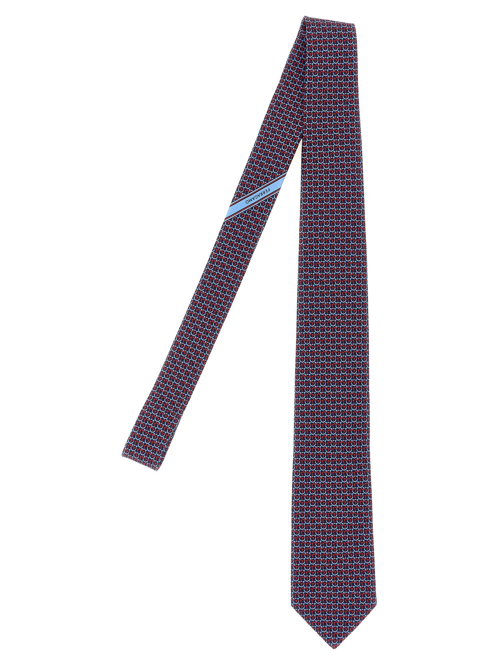 Ferragamo Mehrfarbiger Seidenschal