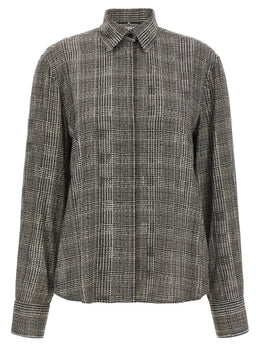 Ermanno Scervino Graue Viskose-Bluse