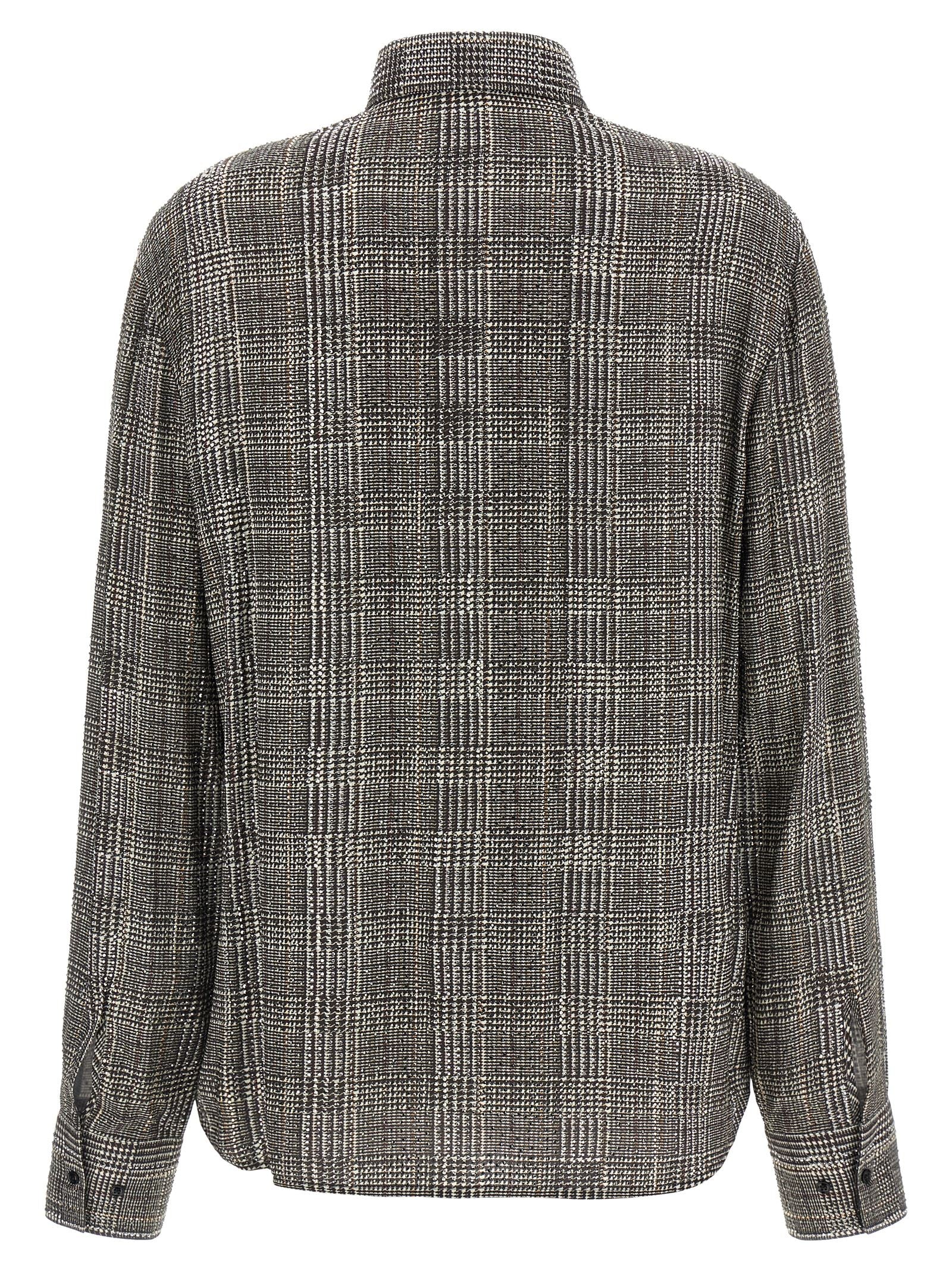 Ermanno Scervino Graue Viskose-Bluse