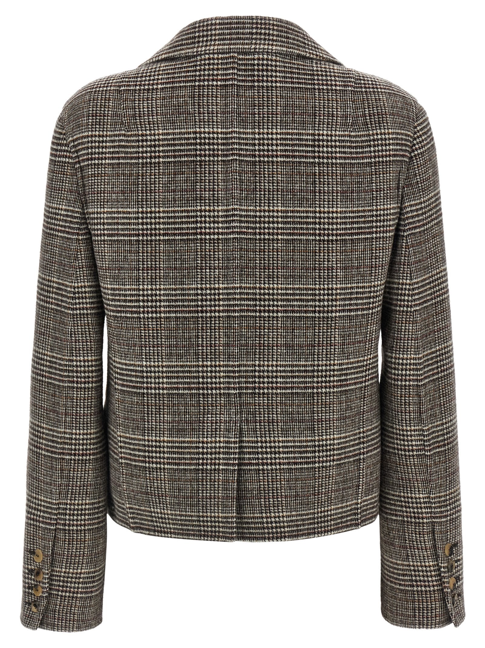 Ermanno Scervino Mehrfarbiger Blazer aus reiner Schurwolle