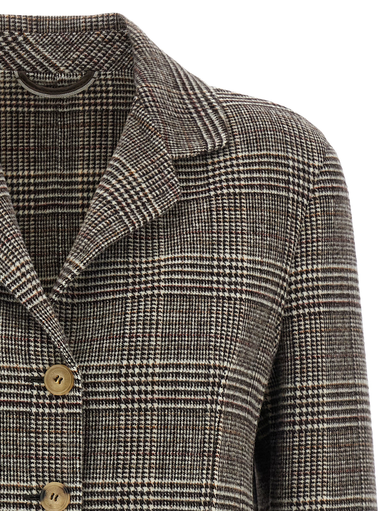 Ermanno Scervino Mehrfarbiger Blazer aus reiner Schurwolle