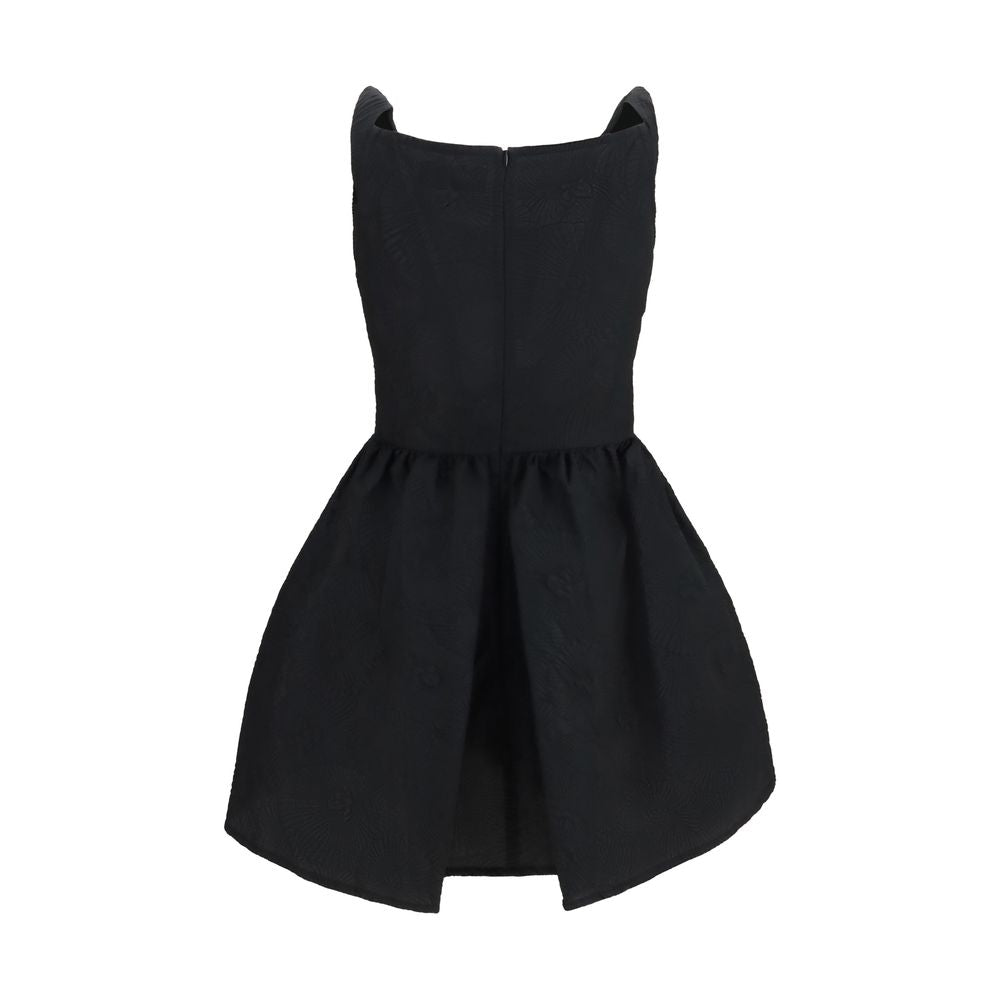Vivienne Westwood Schwarzes Baumwoll-Freizeitkleid