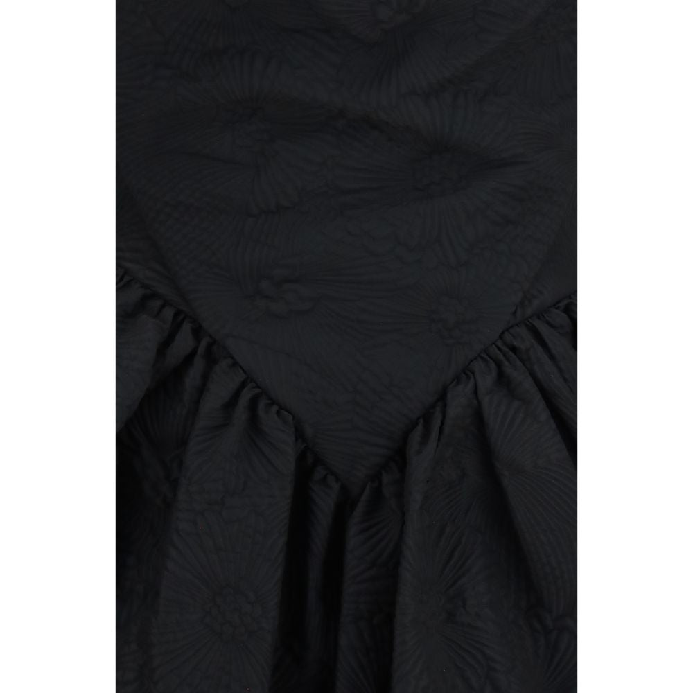 Vivienne Westwood Schwarzes Baumwoll-Freizeitkleid