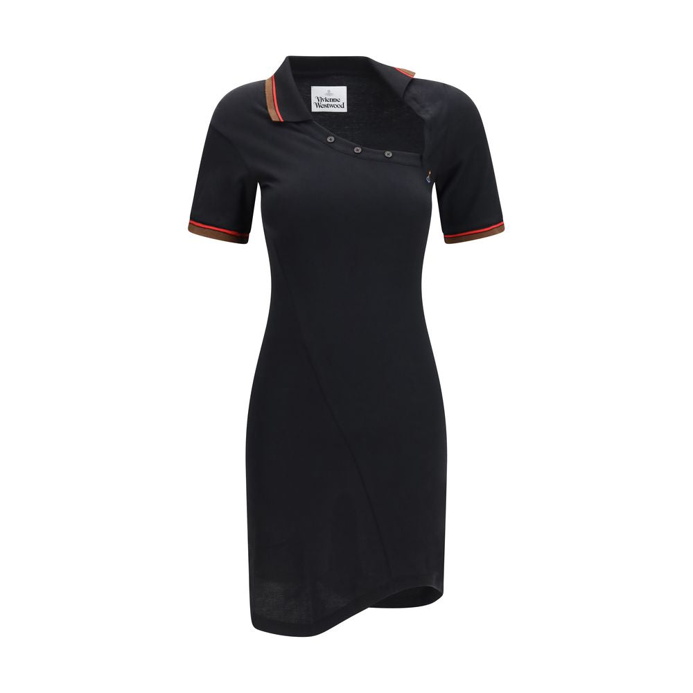 Vivienne Westwood Schwarzes Baumwoll-Freizeitkleid