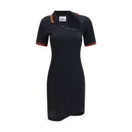 Vivienne Westwood Schwarzes Baumwoll-Freizeitkleid