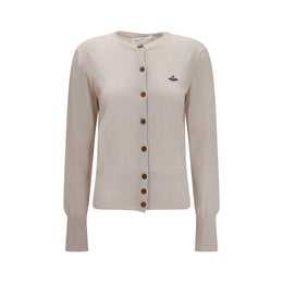 Vivienne Westwood Beige Woll Cardigan Oves Aries